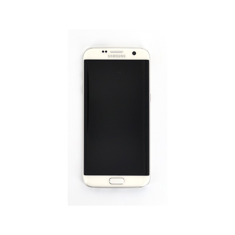 Ecran Amoled Blanc et vitre prémontés pour Samsung Galaxy S7 Edge photo 2