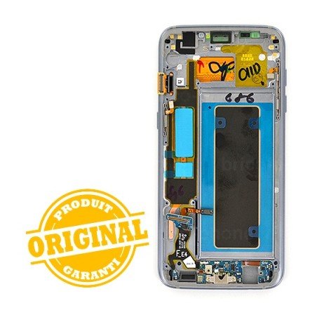 Ecran Amoled Noir et vitre prémontés pour Samsung Galaxy S7 Edge photo 3