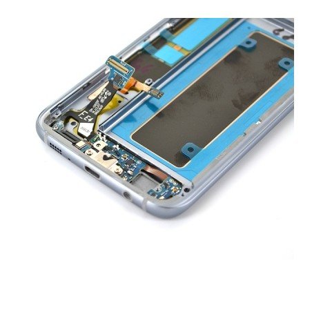 Ecran Amoled Noir et vitre prémontés pour Samsung Galaxy S7 Edge photo 4