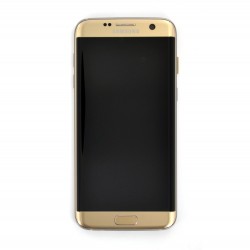 Ecran Amoled Or et vitre prémontés pour Samsung Galaxy S7 Edge photo 2