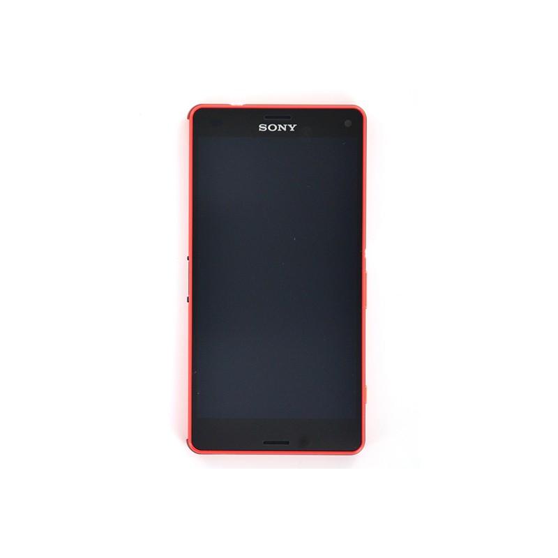 Bloc écran pour Sony Xperia Z3 Compact Orange photo 2