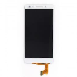 Ecran Blanc avec vitre et LCD prémonté pour Huawei Honor 7 photo 2