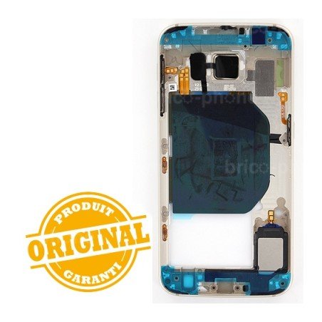 Châssis Intermédiaire Blanc pour Samsung Galaxy S6 photo 3