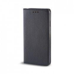 Housse portefeuille avec effet grainé Noir pour Samsung Galaxy S6 Edge photo 2
