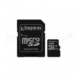 Carte mémoire microSDHC Classe 10 KINGSTON 16 Go photo 3