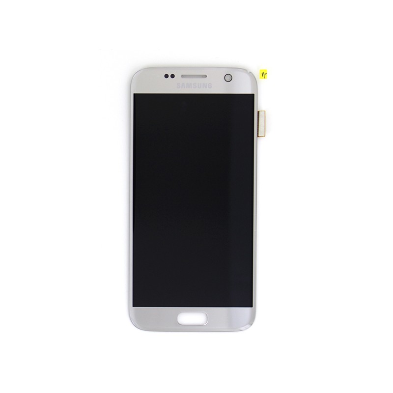 Ecran Amoled et vitre prémontés pour Samsung Galaxy S7 Argent photo 2