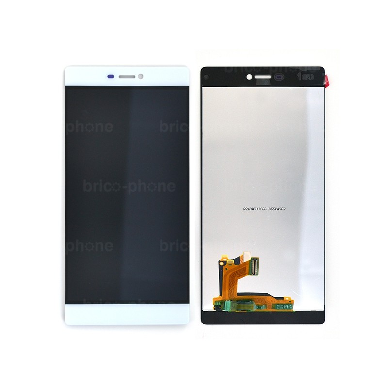 Ecran blanc avec vitre et LCD pour Huawei P8 photo 2