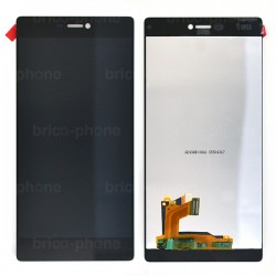 Ecran Noir avec vitre et LCD pour Huawei P8 photo 2