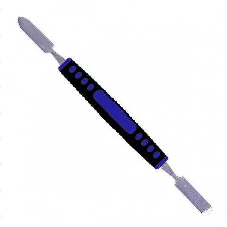 Spatule en métal double embouts (arrondi et pointe) photo 2