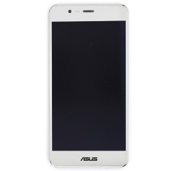 Ecran 5,2"" Blanc avec vitre avec LCD pré-assemblé pour Asus Zenfone 3 Max photo 2