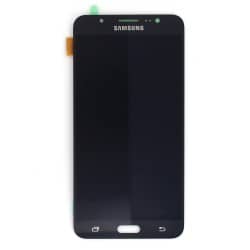 Ecran Amoled Noir et vitre prémontés pour Samsung Galaxy J7 2016 photo 2