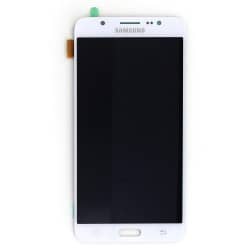 Ecran Amoled Blanc et vitre prémontés pour Samsung Galaxy J7 2016 photo 2