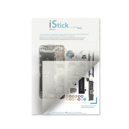Patron adhésif d'aide au montage pas à pas pour iPhone 6 photo 3