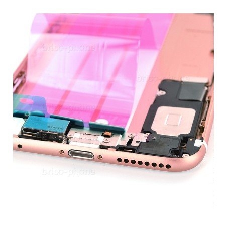 Coque arrière Rose pour iPhone 6S Plus complète photo 4