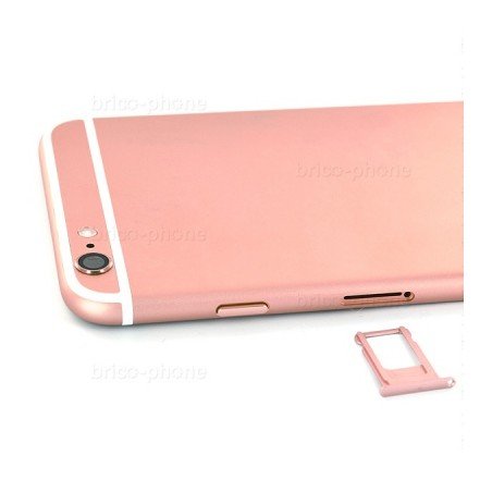 Coque arrière Rose pour iPhone 6S Plus complète photo 5