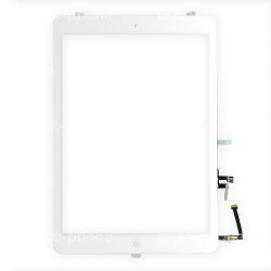 Vitre tactile complète PREMIUM pour iPad Air BLANCHE photo 2