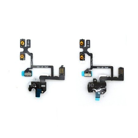 Nappe prise jack + mute et volume pour iPhone 4 Blanc photo 4