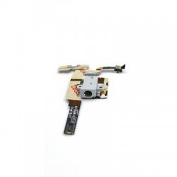 Nappe prise jack + mute et volume + micro d'ambiance pour un iPhone 4S Blanc photo 5