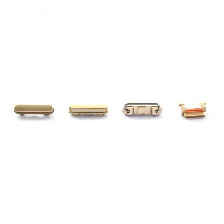 Lot de 4 boutons Gold pour iPhone 6 et 6 Plus photo 2
