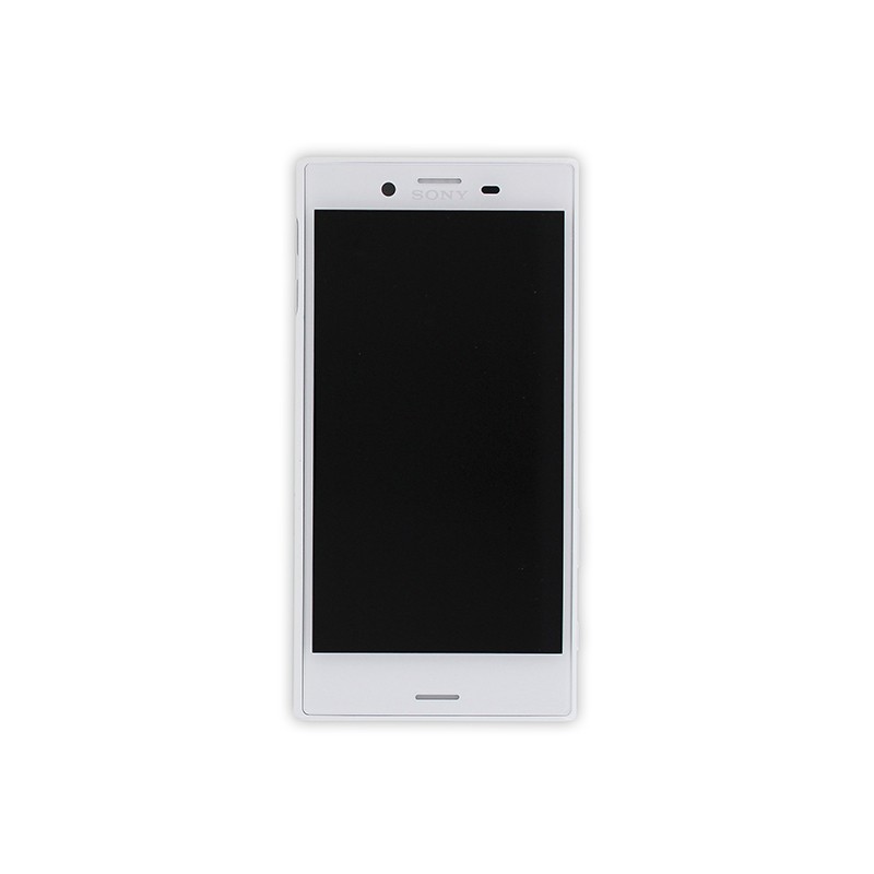 Bloc Ecran Blanc avec châssis pour Sony Xperia X Compact photo 2