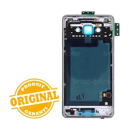 Coque arrière Noire avec châssis pour Samsung Galaxy A7 photo 3