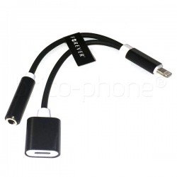 Adaptateur 2 en 1 lightning et jack pour iPhone 7 et 7 Plus photo 2