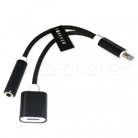 Adaptateur 2 en 1 lightning et jack pour iPhone 7 et 7 Plus photo 2