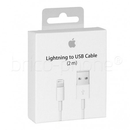 Câble ORIGINAL lightning en 2 mètres photo 2