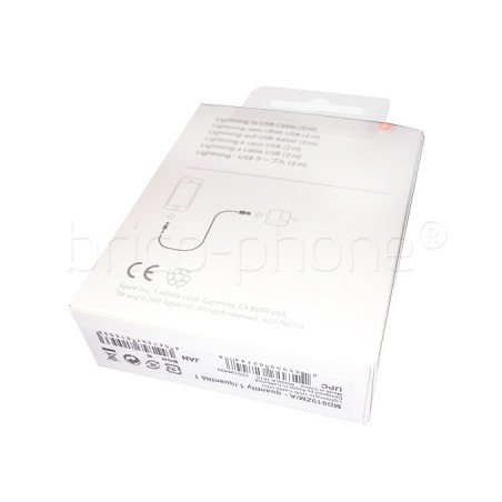 Câble ORIGINAL lightning en 2 mètres photo 4