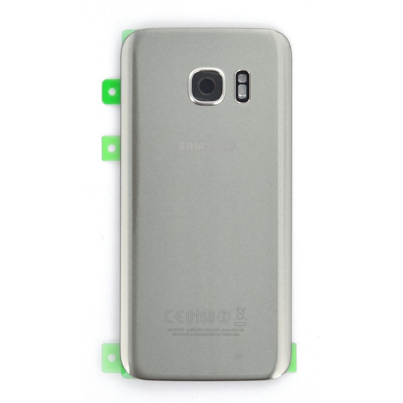 Vitre Arrière Argent pour Samsung Galaxy S7 photo 2
