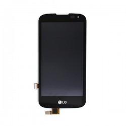 Ecran Noir avec vitre avec LCD pré assemblé pour LG K3 photo 2