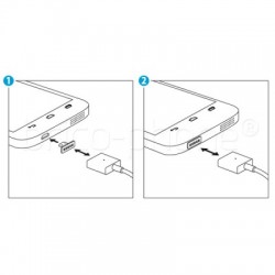 Câble micro USB à embout magnétique photo 3