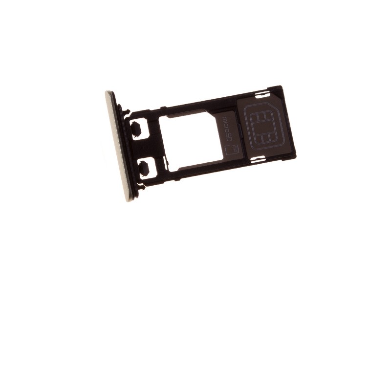 Rack tiroir cartes SIM et SD Or pour Sony Xperia X Performance photo 2