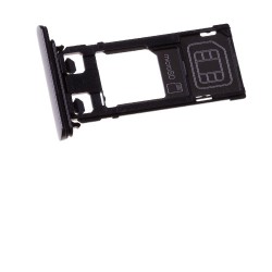 Rack tiroir cartes SIM et SD Noir pour Sony Xperia X Performance photo 2