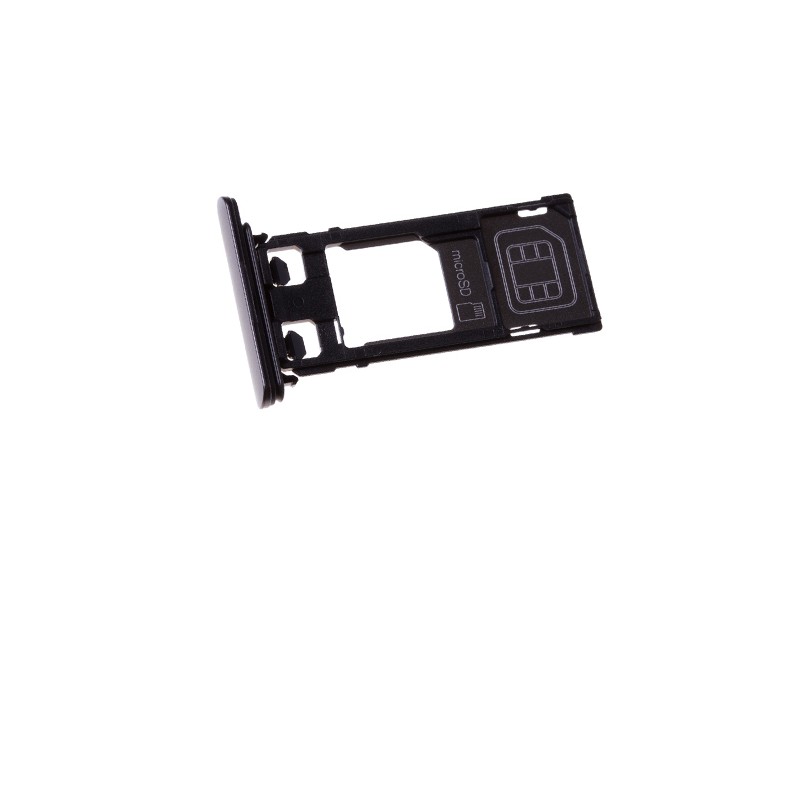 Rack tiroir cartes SIM et SD Noir pour Sony Xperia X Performance photo 2