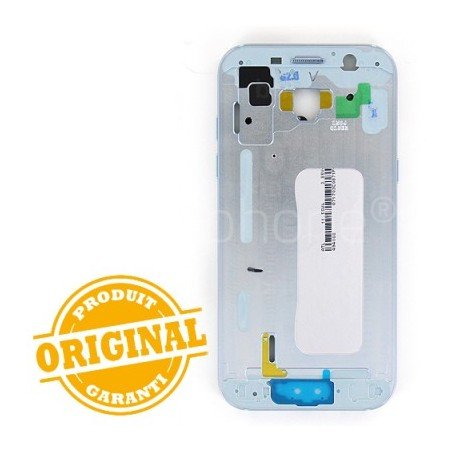 Châssis Intermédiaire avec batterie pour Samsung Galaxy A5 2017 BLeu photo 3