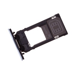 Rack tiroir cartes SIM et SD Bleu pour Sony Xperia X Compact photo 2