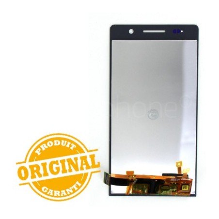 Ecran blanc avec vitre et LCD pour Huawei P6 photo 3