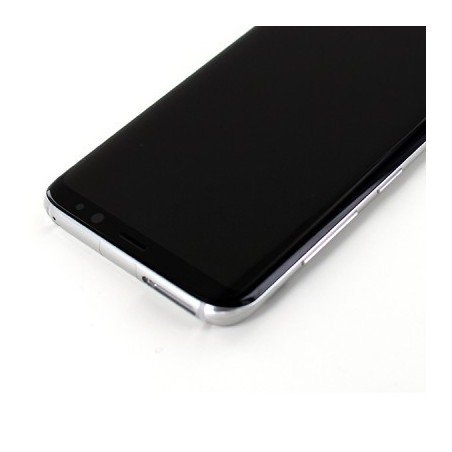 Bloc Ecran Amoled et vitre prémontés sur châssis pour Galaxy S8 Plus Argent Polaire photo 7