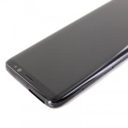 Bloc Ecran Amoled et vitre prémontés sur châssis pour Galaxy S8 Noir Carbone photo 4