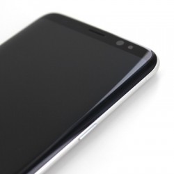 Bloc Ecran Amoled et vitre prémontés sur châssis pour Galaxy S8 Argent Polaire photo 4