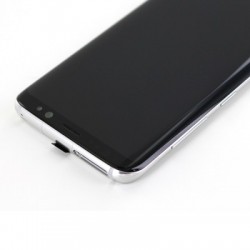 Bloc Ecran Amoled et vitre prémontés sur châssis pour Galaxy S8 Argent Polaire photo 5