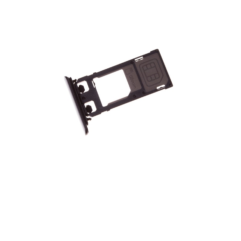 Rack tiroir cartes SIM et SD Noir pour Sony Xperia XZ photo 2