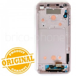 Bloc Ecran avec vitre et LCD prémontés sur châssis pour LG G6 Blanc photo 3