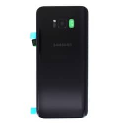 Vitre arrière pour Samsung Galaxy S8 Plus Noir photo 2
