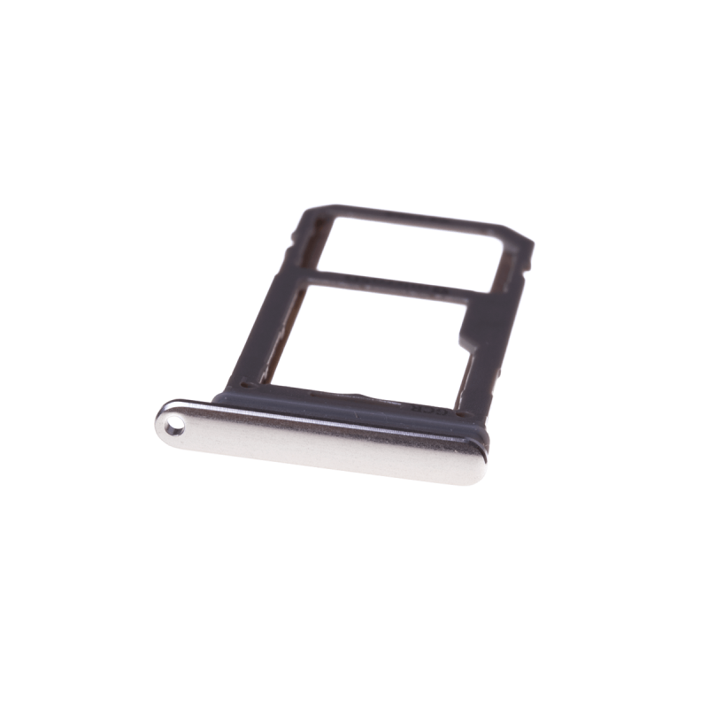 Rack tiroir carte SIM et SD pour Samsung Galaxy S8 Argent Polaire photo 2