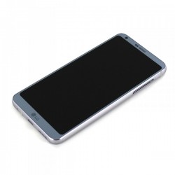 Bloc Ecran avec vitre et LCD prémontés sur châssis pour LG G6 Platinium photo 4