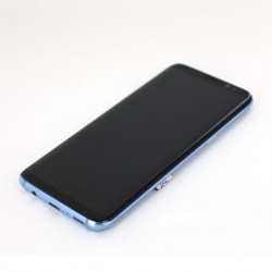Bloc Ecran Amoled et vitre prémontés sur châssis pour Galaxy S8 Bleu Océan photo 3