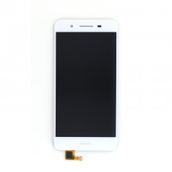 Ecran Blanc avec vitre et LCD sans châssis pour Huawei P8 Lite Smart (GR3) photo 2