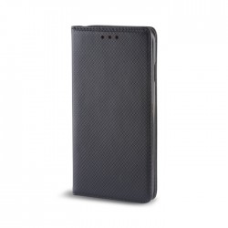 Housse portefeuille avec effet grainé Noir pour Samsung Galaxy Xcover 3 photo 2